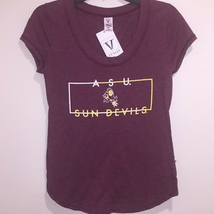 Arizona State ASU Sun Devils Scoop Neck NWT S